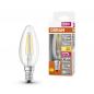 Preview: OSRAM E14 Kerzen LED Lampe SUPERSTAR+ CLASSIC klar dimmbar 2,2W wie 25W warmweißes Licht & hohe Farbwiedergabe